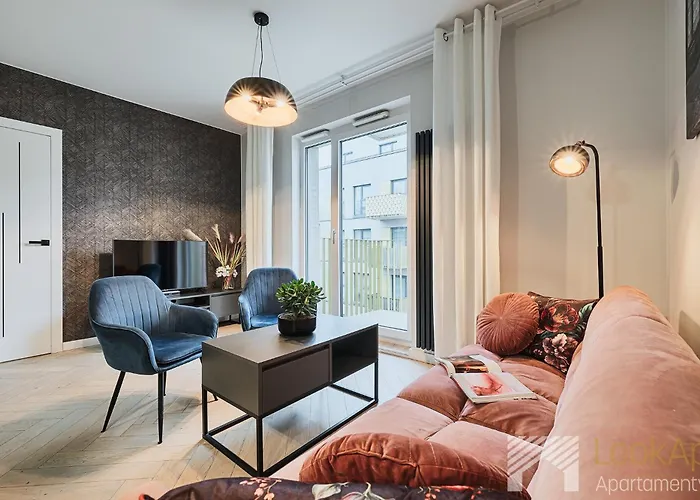 Apartment Fuzja Black&white By Lookap Lodz